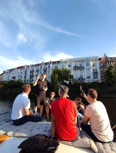 Some of the best strategy conversations don't happen in the boardroom. 

They happen on a boat. 
 

At K5 in Berlin, VVIINN put twenty people on the Spree for their Boat & Bubbles tour. No slide decks, no whiteboards, just the skyline, the water and one honest question: what does commerce look like when agents do the buying? 

The paradox of agentic commerce is that the more of it we automate, the more the human relationships behind it decide who wins. Agents run on context. But context worth trusting comes from people. From someone who understands a brand well enough to teach a machine what it means and whom you trust enough to build on. 

That is Verged's thesis in a single evening on the water. Systems scale. Trust gets negotiated between people, one real conversation at a time. Without trust, there is no adoption. 

Grateful to @vviinn.ecommerce for the boat, the bubbles and the good company on the Spree. 

#AgenticCommerce #K5 #CustomerEngagement #AIandCX