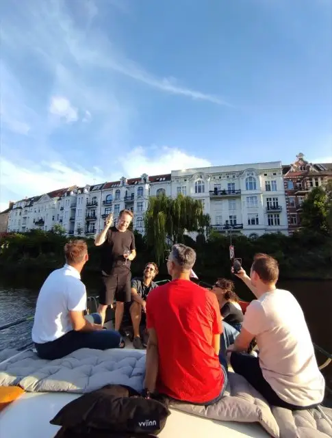 Some of the best strategy conversations don't happen in the boardroom.
They happen on a boat.
At K5 in Berlin, VVIINN put twenty people on the Spree for their Boat & Bubbles tour. No slide decks, no whiteboards, just the skyline, the water and one honest question: what does commerce look like when agents do the buying?
The paradox of agentic commerce is that the more of it we automate, the more the human relationships behind it decide who wins. Agents run on context. But context worth trusting comes from people. From someone who understands a brand well enough to teach a machine what it means and whom you trust enough to build on.
That is Verged's thesis in a single evening on the water. Systems scale. Trust gets negotiated between people, one real conversation at a time. Without trust, there is no adoption.
Grateful to @vviinn.ecommerce for the boat, the bubbles and the good company on the Spree.
#AgenticCommerce #K5 #CustomerEngagement #AIandCX
